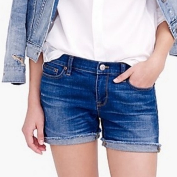 J. Crew Pants - J.Crew Indigo Denim Jean Shorts Waist 31